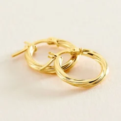 Histoire d'Or Créoles Youri Or Jaune