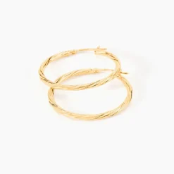 Histoire d'Or Créoles Youri Or Jaune