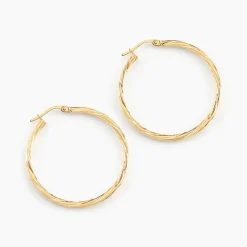 Histoire d'Or Créoles Youri Or Jaune