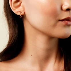 Histoire d'Or Créoles Zya Plaqué Or Jaune