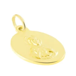 Médaille Or Jaune Jesus-Histoire d'Or Hot