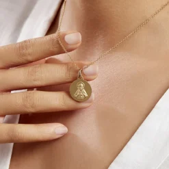 Médaille Or Jaune Jesus-Histoire d'Or Hot