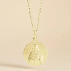 Médaille Or Jaune Sainte Thérèse-Histoire d'Or Online