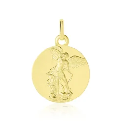 Medaille Or Jaune Saint Michel-Histoire d'Or Sale