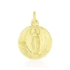 Histoire d'Or Medaille Or Jaune Vierge