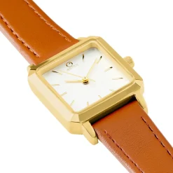 O WATCH Montre 0 Square Blanc