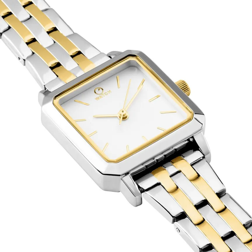 Montre 0 Square Blanc-O WATCH New