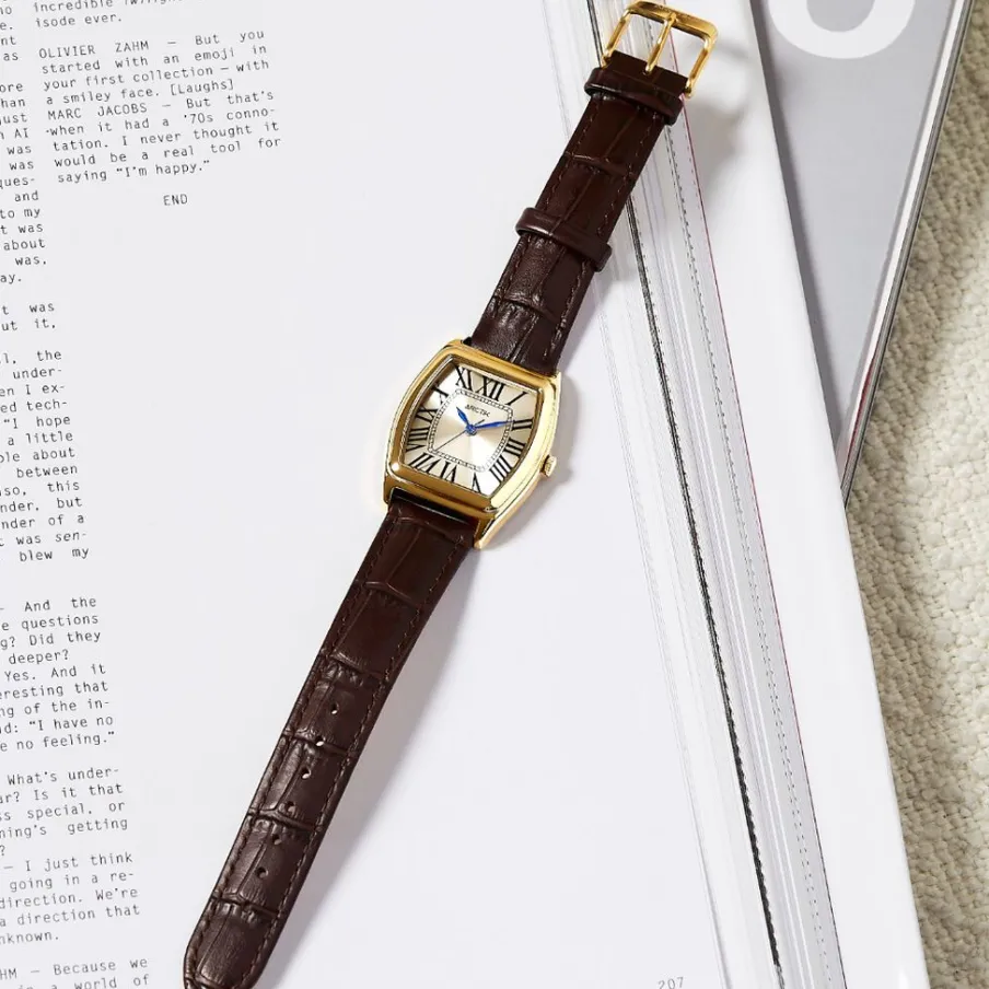 ARCTIK Montre Globe Argenté