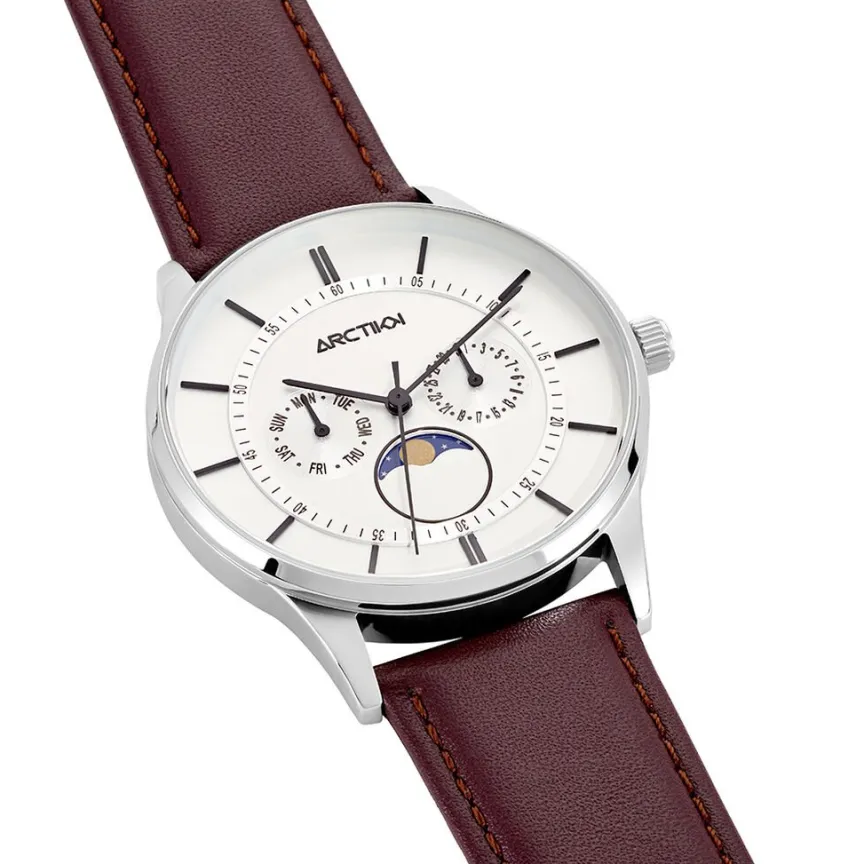 Montre Horizon Argenté-ARCTIK Discount