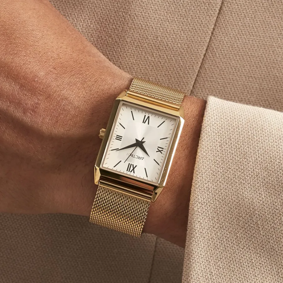 ARCTIK Montre Quark Argente