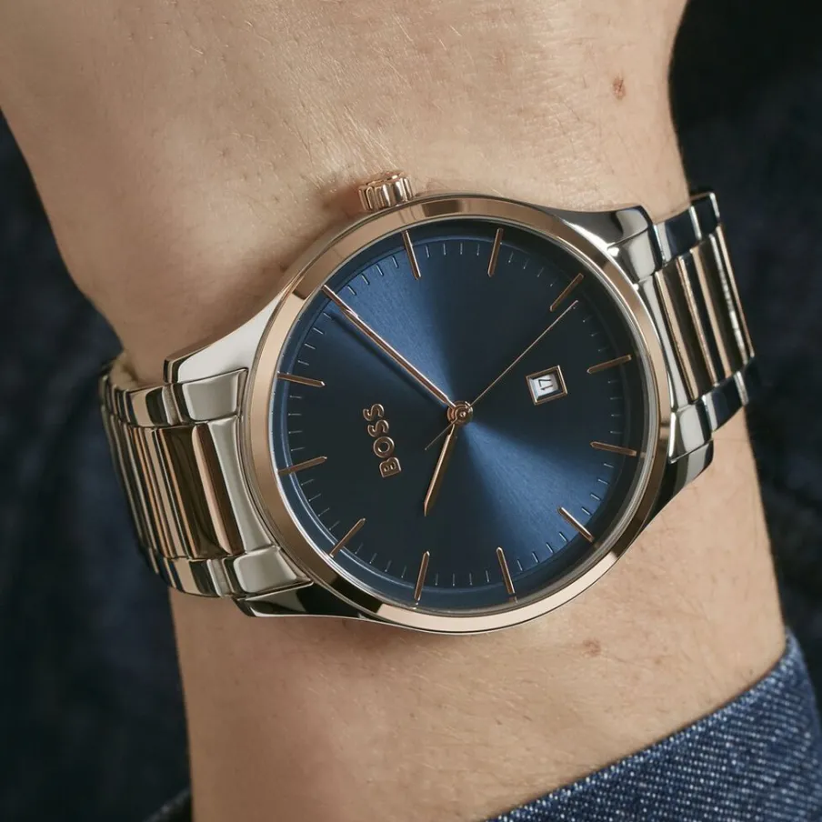 HUGO BOSS Montre Boss Reason Bleu