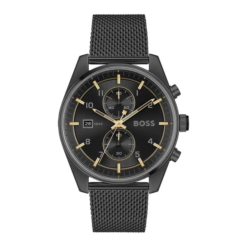 Montre Boss Skytraveller Noir-HUGO BOSS Online
