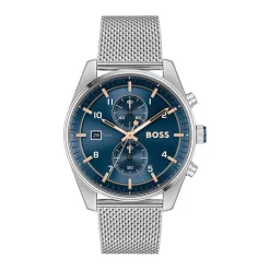 HUGO BOSS Montre Boss Skytraveller Bleu