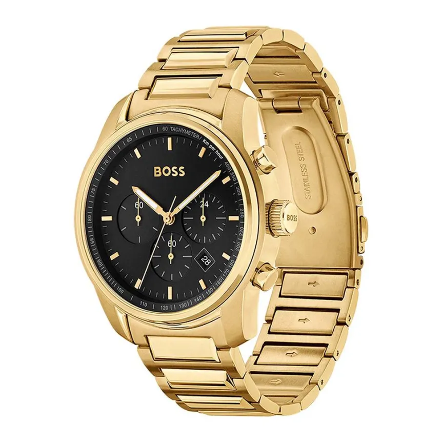 Montre Boss Trace Noir-HUGO BOSS Clearance