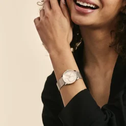 CALVIN KLEIN Montre Iconic Mesh Rose