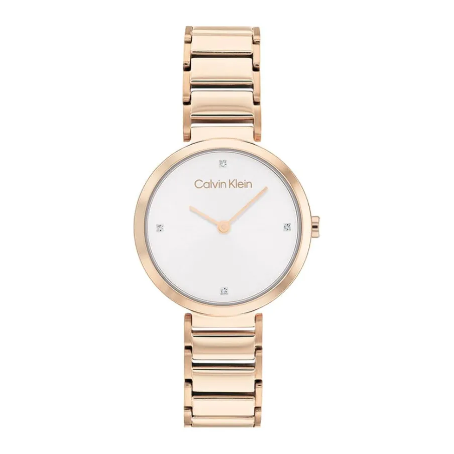 CALVIN KLEIN Montre Minimalistic T Bar Argent