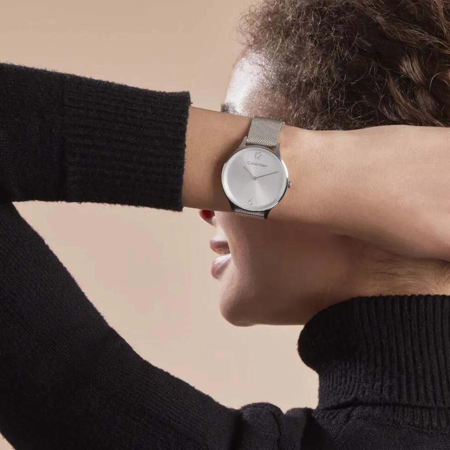 CALVIN KLEIN Montre Timeless 2h Argent