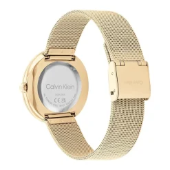 CALVIN KLEIN Montre Twisted Bezel Noir