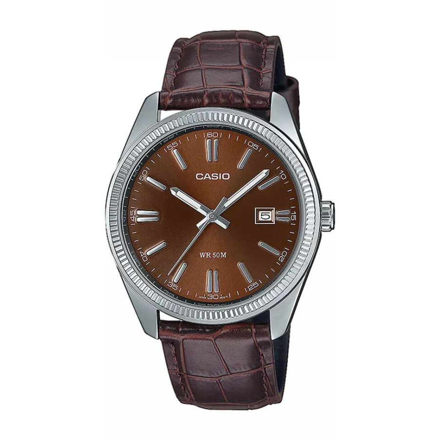 CASIO COLLECTION Montre Timeless Marron