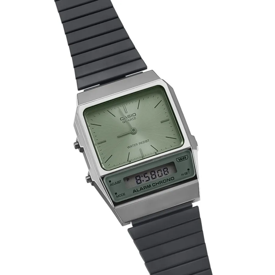 CASIO COLLECTION Montre Vintage Edgy Vert