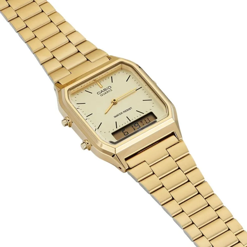 Montre Vintage Champagne-CASIO COLLECTION Hot