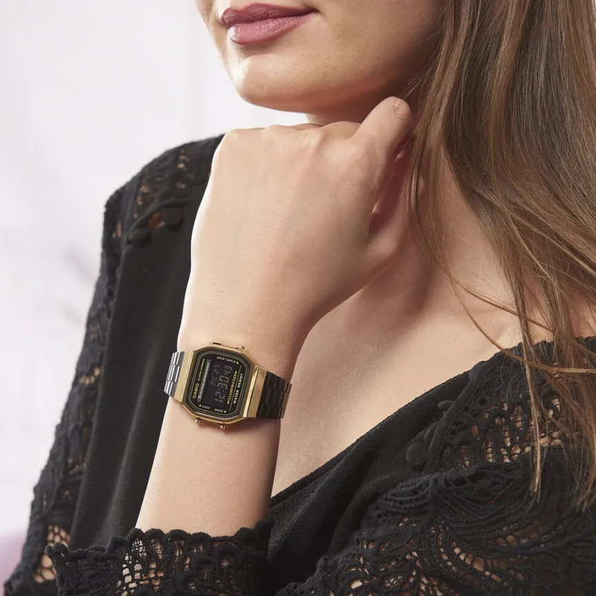 Montre Vintage Noir-CASIO COLLECTION Hot