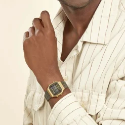 Montre Vintage Noir-CASIO COLLECTION Hot