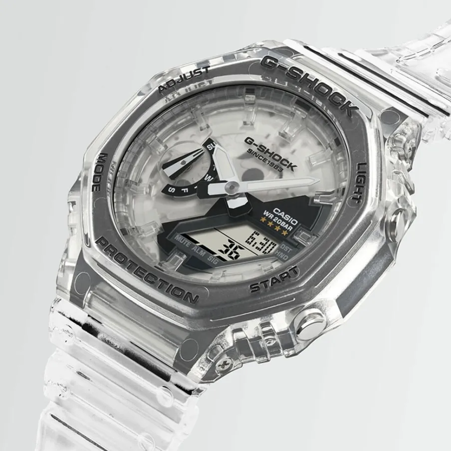 CASIO G-SHOCK Montre Bicolore Blanc / Noir