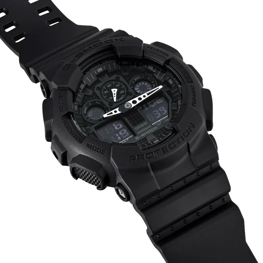 Montre Black & White Noir-CASIO G-SHOCK New