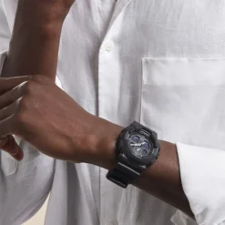 Montre Black & White Noir-CASIO G-SHOCK New