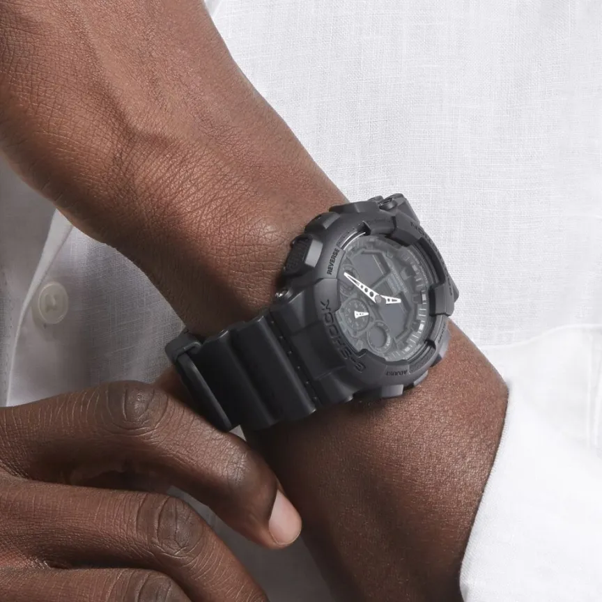 Montre Black & White Noir-CASIO G-SHOCK New