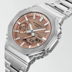 CASIO G-SHOCK Montre Premium Classic Nacre Rose