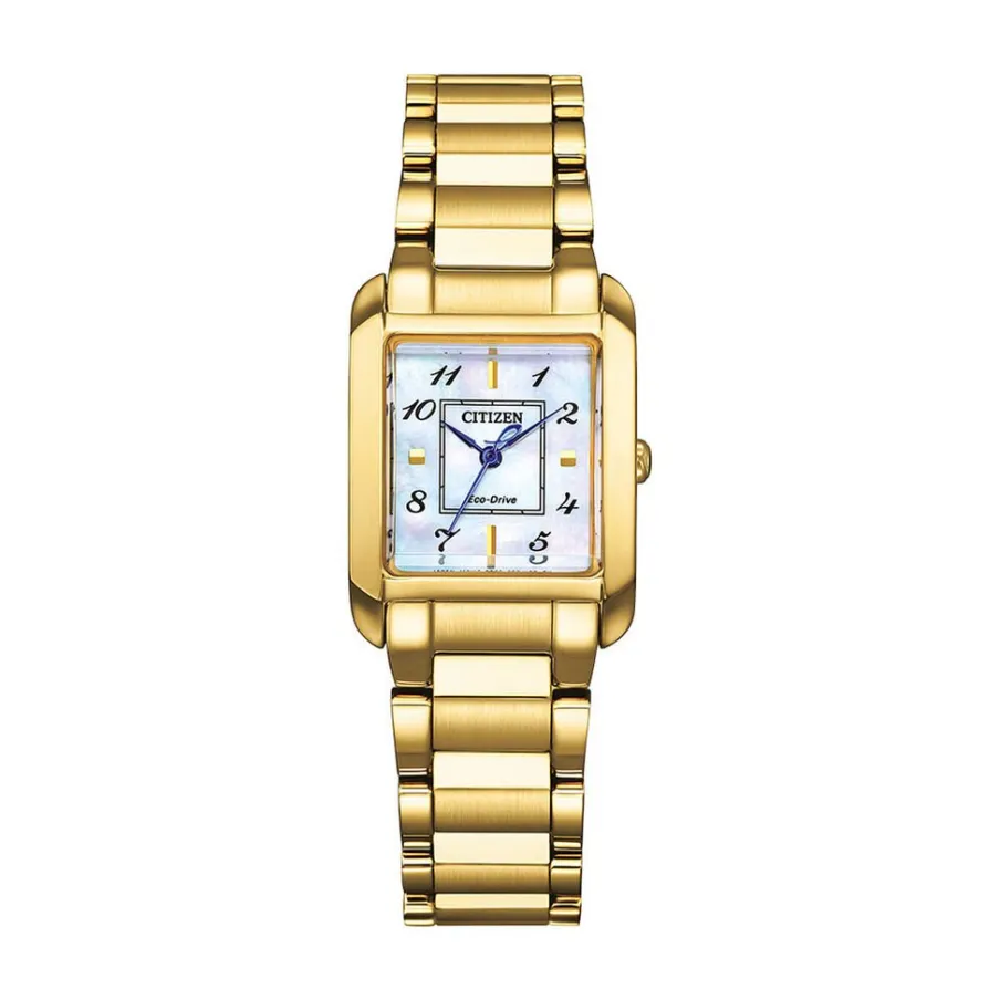 CITIZEN Montre Ladies Square Nacre Blanche
