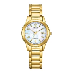 CITIZEN Montre Platform Femme Nacre Blanche