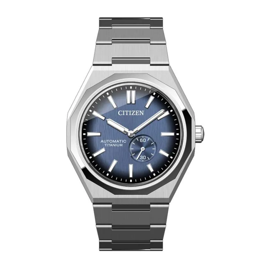 Montre Super Titanium Mechanical Zenshin Bleu-CITIZEN Hot