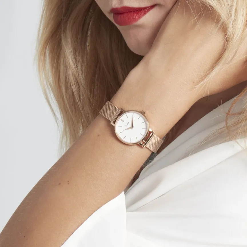 Montre Boho Chic Petite Blanc-CLUSE New