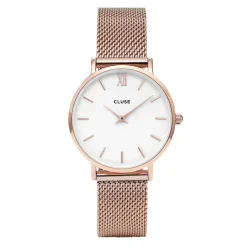 CLUSE Montre Minuit Blanc