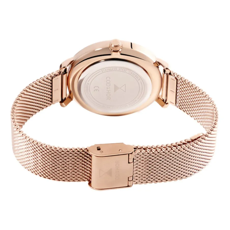 CODHOR Montre Amele Dore Rose