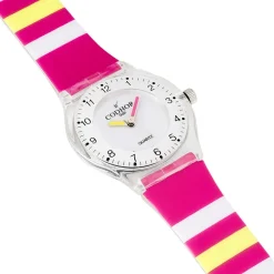 CODHOR Montre Kid Rayure Blanc