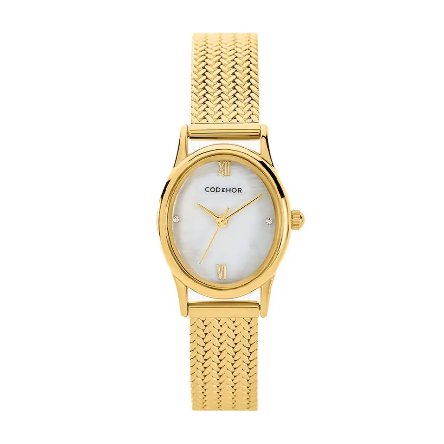 CODHOR Montre Suzanne Nacre Blanche