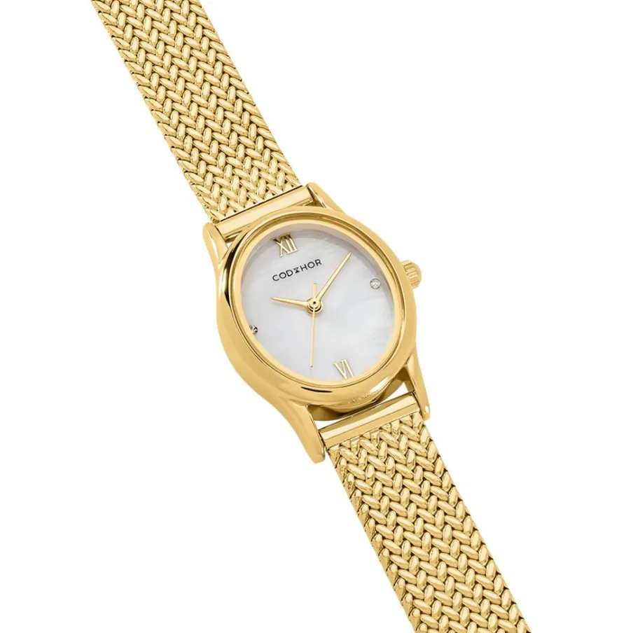 CODHOR Montre Suzanne Nacre Blanche