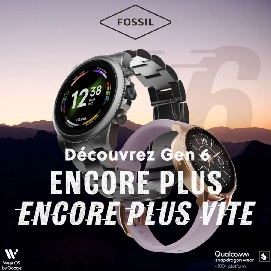 FOSSIL Montre Connectée Gen 6