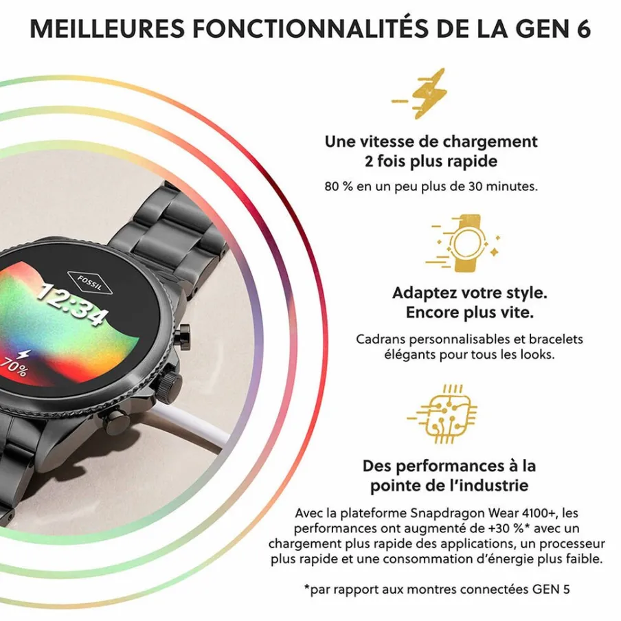 FOSSIL Montre Connectée Gen 6