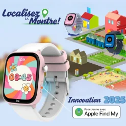 ICE WATCH Montre Connectée Smart Junior 3.0 Find My