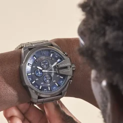 Montre Mega Chief Bleu-DIESEL Outlet