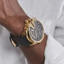 DIESEL Montre Mega Chief Noir