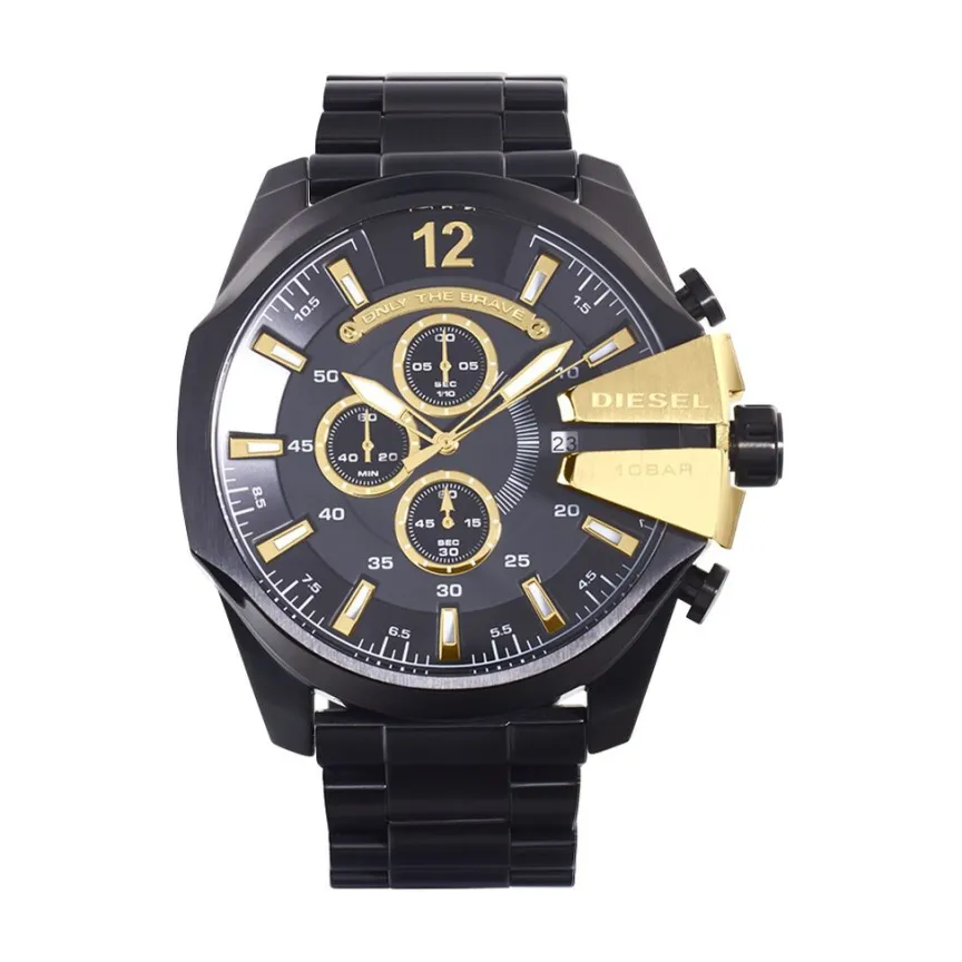 Montre Mega Chief Noir-DIESEL Discount
