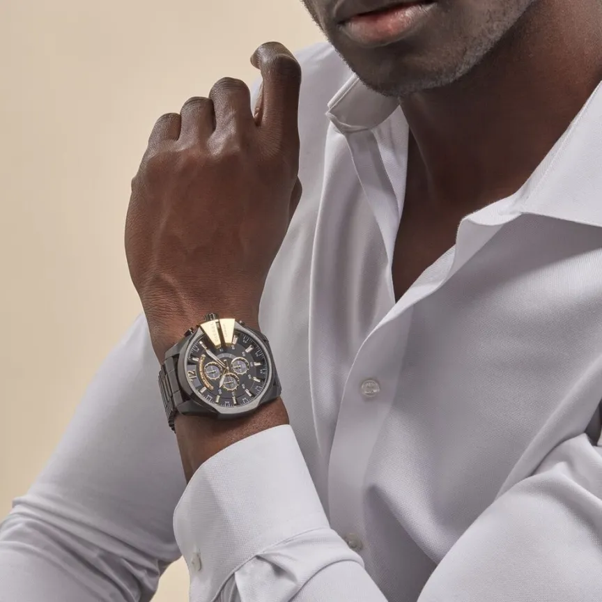Montre Mega Chief Noir-DIESEL Discount