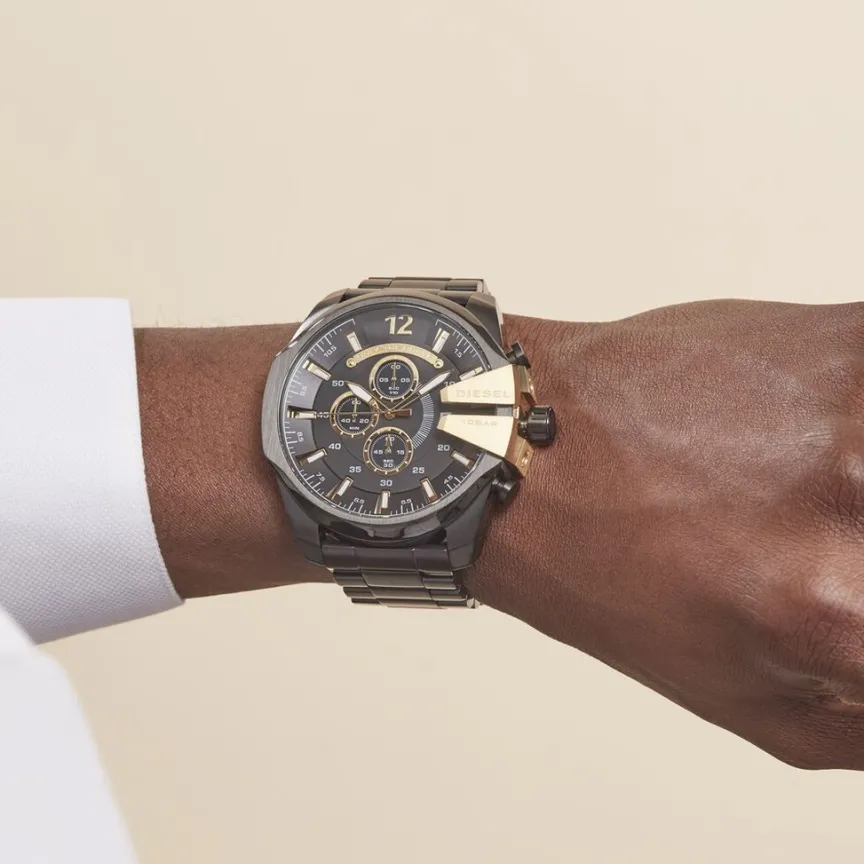 Montre Mega Chief Noir-DIESEL Discount