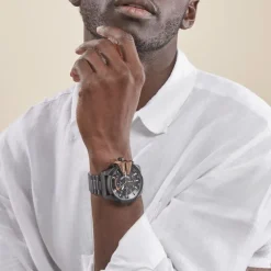 Montre Mega Chief Noir-DIESEL Sale